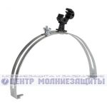 Держатель прутка для конька регулируемый с пластиковым держателем 130-240 мм, оцинкованный)