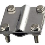 Зажим стержень — полоса/пруток крестообразный, нержавеющая сталь 