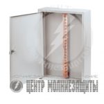 Шкаф шины заземления 20 подключений 650х500х250 мм 